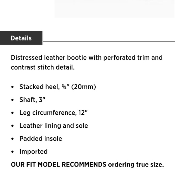 Elizabeth and James Leather Booties - Picture 3 of 7